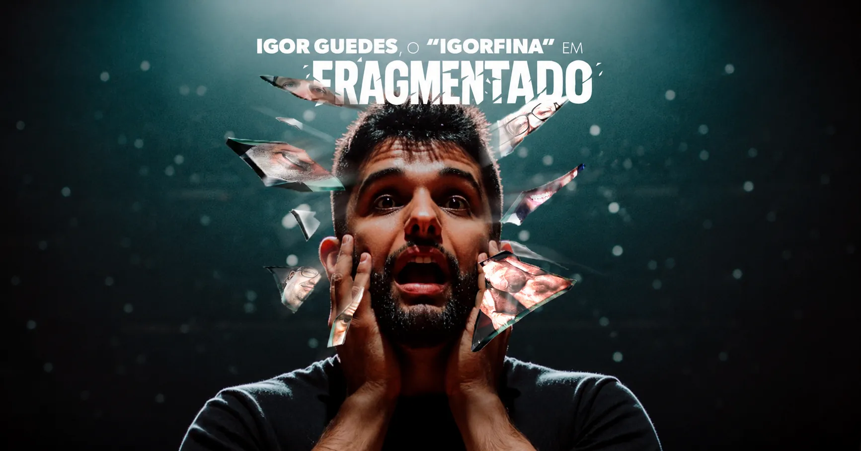 Cartaz do show Igor Guedes, o Igorfina