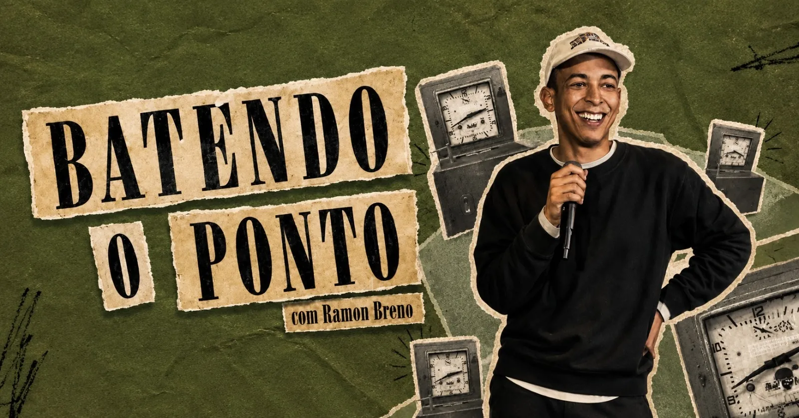 Cartaz do show Ramon Breno Batendo o Ponto