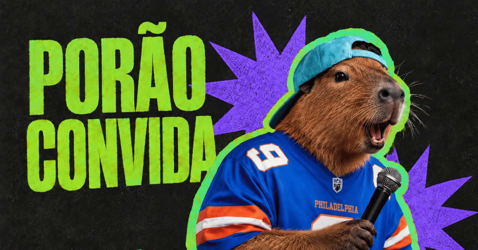 Cartaz do show PORÃO CONVIDA